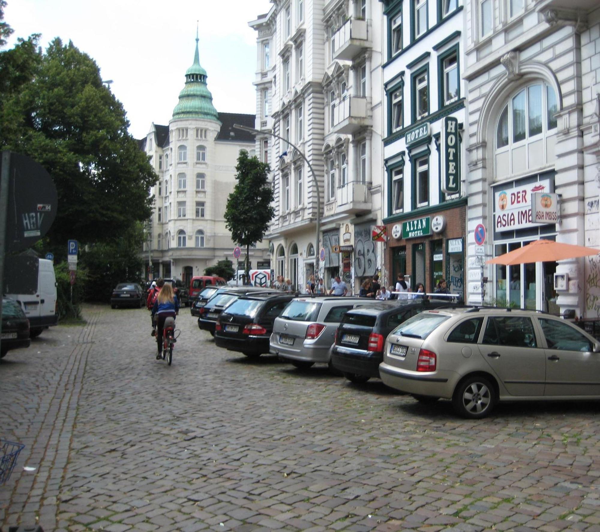 Altan Hotel Hamburg Exterior foto