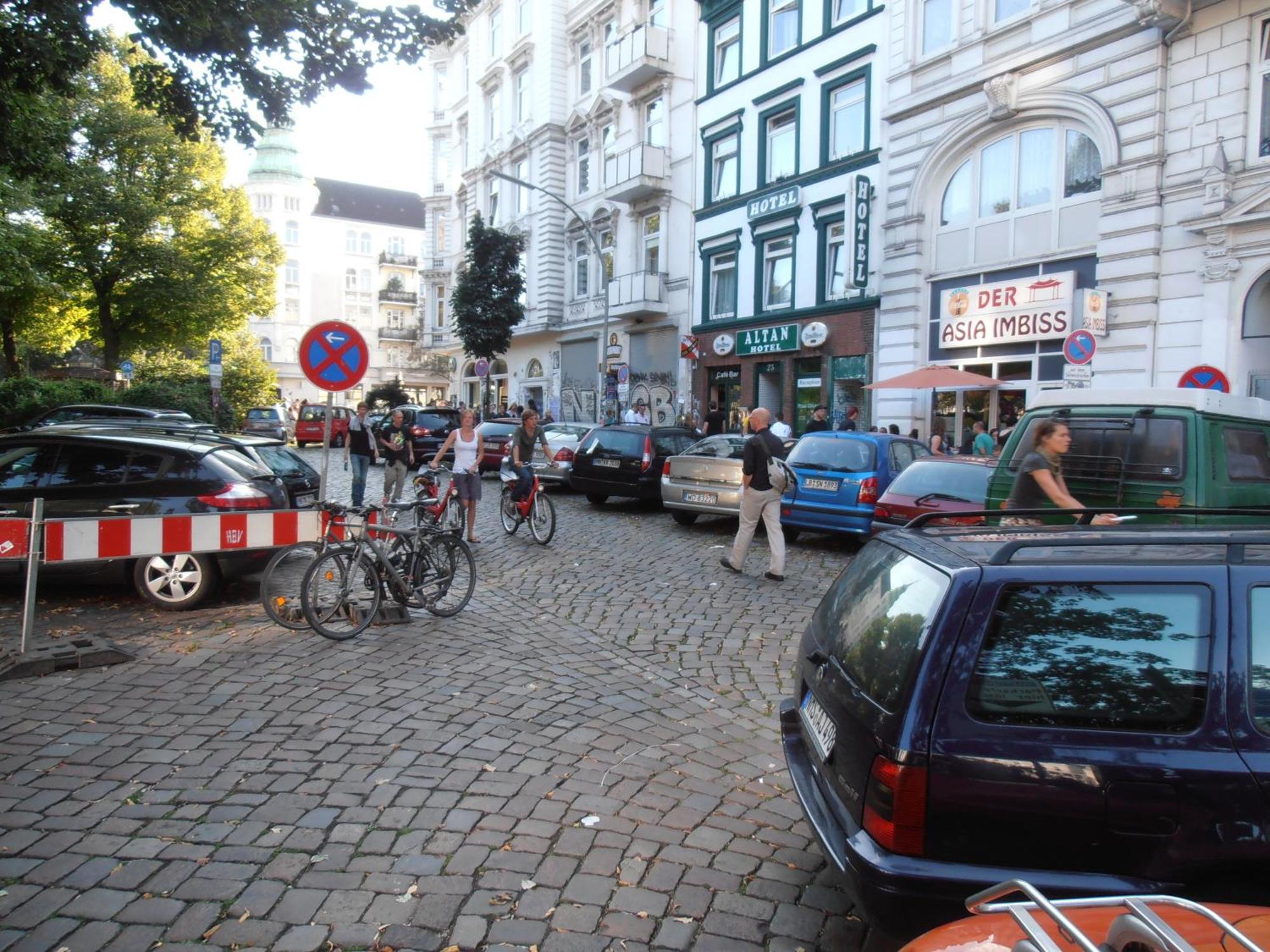 Altan Hotel Hamburg Exterior foto
