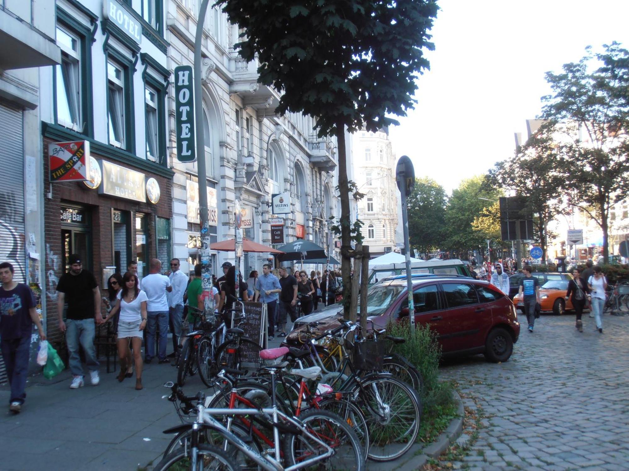 Altan Hotel Hamburg Exterior foto