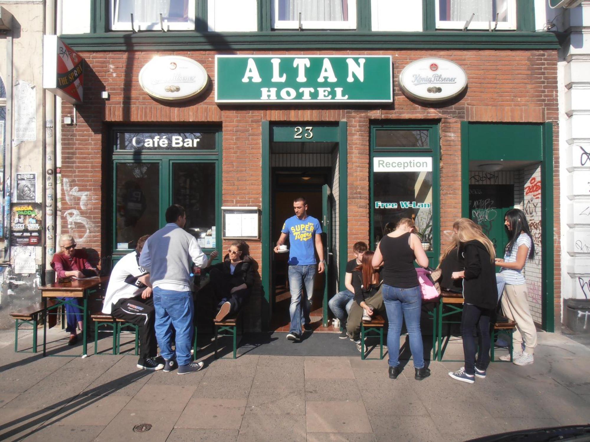 Altan Hotel Hamburg Exterior foto