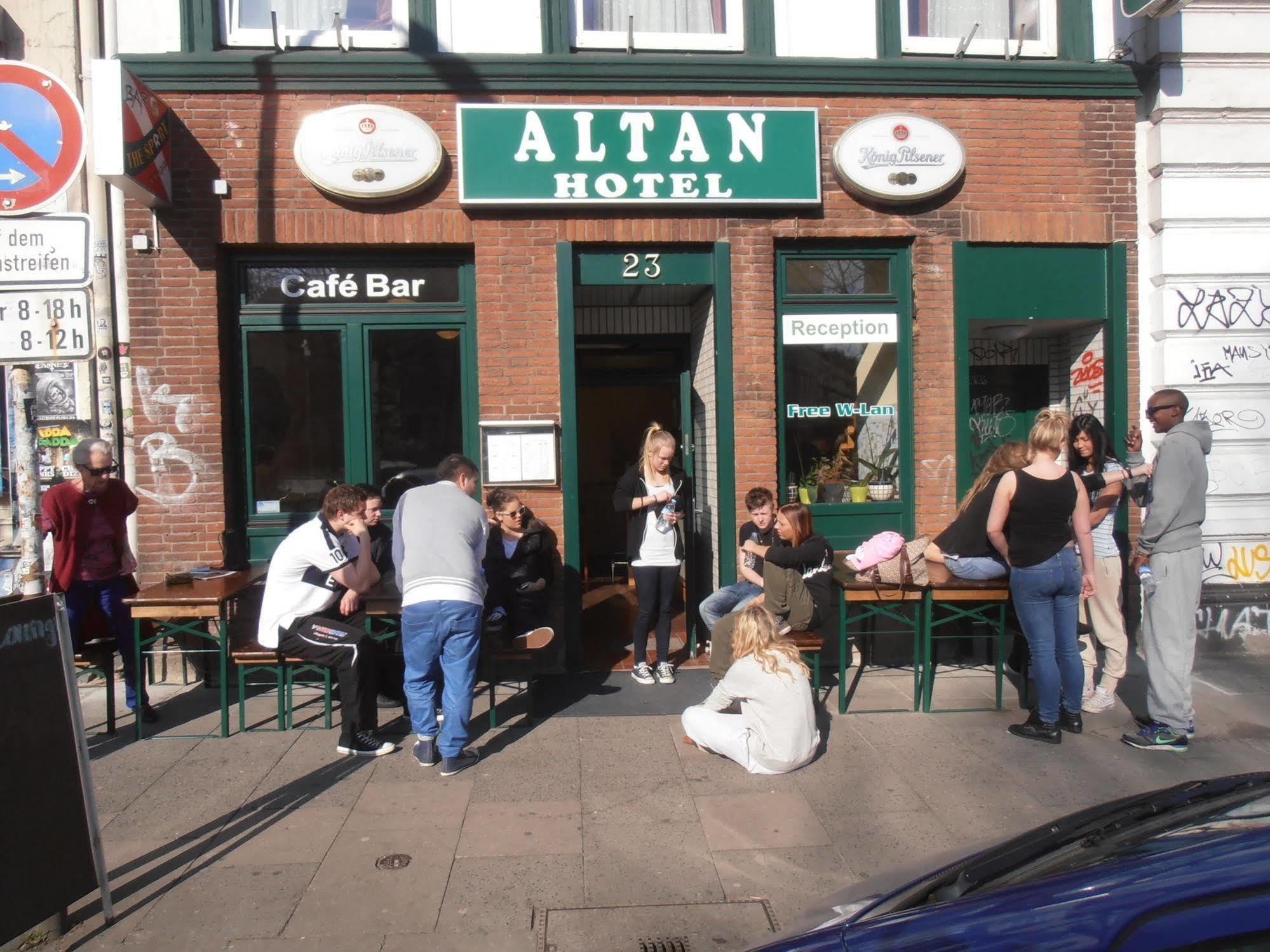 Altan Hotel Hamburg Exterior foto