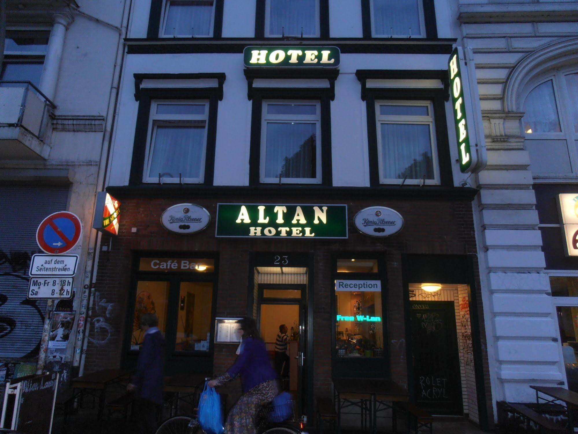 Altan Hotel Hamburg Exterior foto